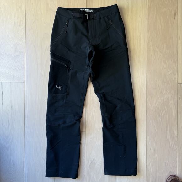 Arc'teryx Gamma AR Pants Women's 2 Black Gorpcore Outerwear Utility Hiking - Picture 2 of 9